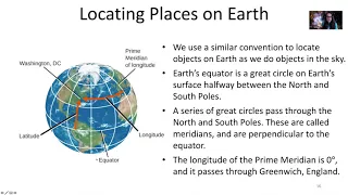 Week 3 PHY 105 - The Equatorial Coordinate System