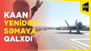 Türkiyənin milli döyüş təyyarəsi KAAN ikinci uçuşunu uğurla həyata keçirib