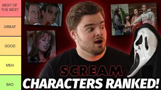 Scream Characters Ranked! (TIER LIST)