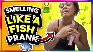 Smelling Like A Fish Prank On My Husband **Best Reaction**