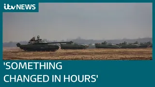 Why does the West believe a Russian invasion of Ukraine is imminent? | ITV News