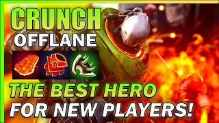 CRUNCH is the BEST STARTER HERO for NEW and HIGH ELO players to main! - Predecessor Offlane Gameplay