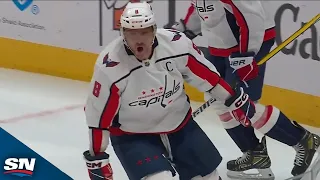 Alex Ovechkin Snipes One Short-Side For 30th Of Season vs. Red Wings