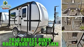 New 2019 ROCKWOOD GEO PRO 14FK Lightweight Travel Trailer Off Road Package Colorado Sales Dealer