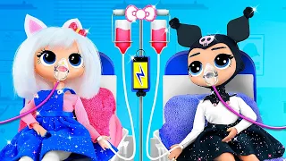 Hello Kitty và Kuromi / 30 Mẹo Thủ công Bệnh Viện cho LOL OMG