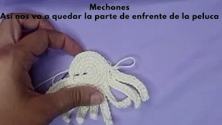 CABELLO PARA MUÑECA AMIGURUMI