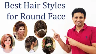Hairstyles for Round Face Girl | Wedding Hair Styles | Bridal Hair Style & Tips