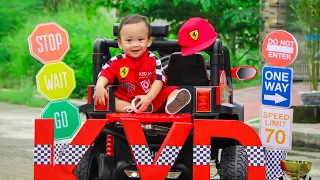 KYD JAN'S RACE CAR THEMED BIRTHDAY PARTY + TREASURED VIDEO COMPILATION