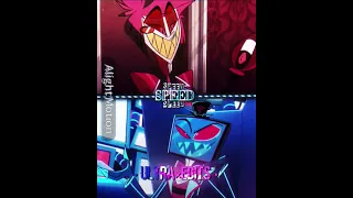 Alastor VS The Vees #hazbinhotel #shorts #edits #vivziepop