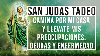 San Judas Tadeo Camina por mi Casa y llévate mis preocupaciones, deudas y enfermedad