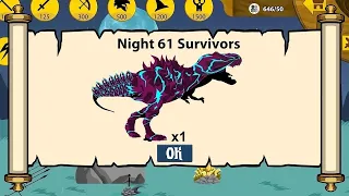 UNLOCK BOSS T-REX VAMP BATTLE FINAL BOSS X9999 - HACK STICK WAR LEGACY