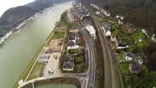 Blade 350 QX - Sankt Goar - Rhein - mit GoPro Hero3