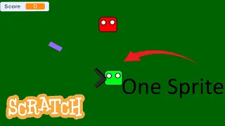 Making A SHOOTER Game in ONE SPRITE In SCRATCH