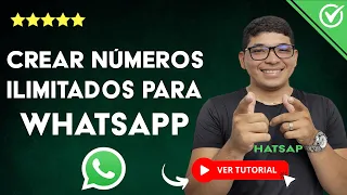 📞​ Cómo CREAR NÚMEROS VIRTUALES ILIMITADO para WhatsApp y Telegram [En 2 Minutos] 📞​