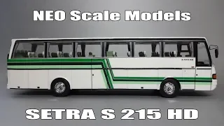 Setra Kässbohrer S215 HD | NEO Scale Models | Масштабная модель автобуса 1:43