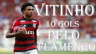 VITINHO 10 GOLS PELO FLAMENGO