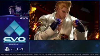 EVO2019 - Team Yamasa Nobi (Steve/Dragunov) vs. Rox Dragons Knee (Steve) - Tekken 7 Top 8