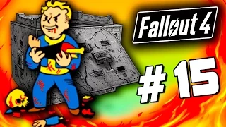 Fallout 4 - ДИКАЯ ОХОТА! - Строительство бункера на базе! (60 Fps) #15