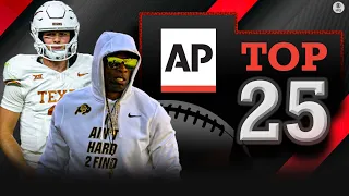 AP Poll Released: Colorado JUMPS Into Top 20, Texas ENTERS Top 4 I CBS Sports