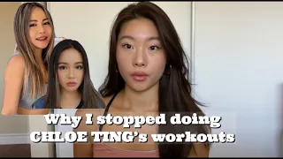 Why I Stopped Doing Chloe Ting’s Workouts…