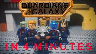 Guardians of The Galaxy 3 in 4.5 Minutes (MCU Stop Motion)