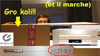 [LaserDisc] Je reçois un Pioneer HLD-X9 !!!