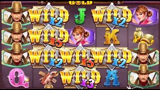 MEGA BIG WIN ON WILD WEST GOLD!! 🔥