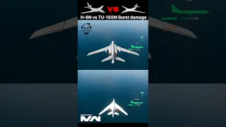 Modern Warships - H-6N vs TU-160M 🔥#modernwarships #shorts