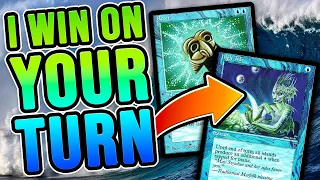 I WIN ON YOUR TURN! Solidarity: High Tide + Reset + Brain Freeze | Legacy Storm Magic: the Gathering