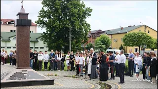 Освячення Алеї Слави полеглих Героїв. Промова о.Івана Білика