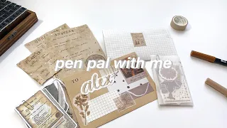 📜 pen pal with me #7 // vintage theme