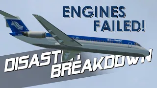 Double Engine Failure In Storm Crashes DC9 (Southern Airways Flight 242) - DISASTER BREAKDOWN