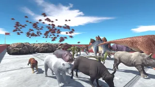 Escape from Swarm Bug -Animal Revolt Battle Simulator