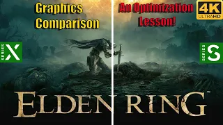 Elden Ring | Xbox Series X vs Xbox Series S | Graphics Comparison | 4K |