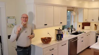 How to Paint Oak Cabinets using Aqua Coat Grain Filler from Paul Mayer