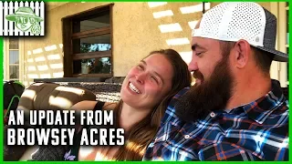 Ronda Rousey Talks Family and WrestleMania 35 Injury With Travis Browne