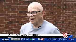Athens man reacts to deadly shooting of suspect in his yard