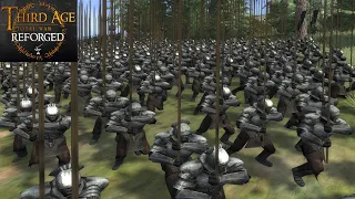 DARK DEALS IN THE DRUADAN FOREST (Siege Battle) - Third Age: Total War (Reforged)