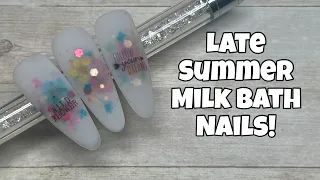 Late Summer Milk Bath Nails | Recreation Set | Nail Sugar