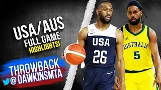 USA vs Australia Full Game Highlights | Aug 24, 2019 | FreeDawkins