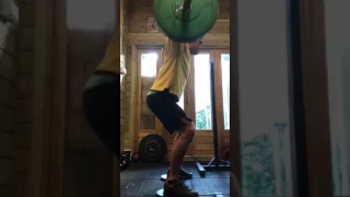 100 unbroken back squat 60kg