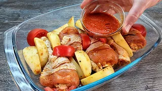 Мало кто так готовит курицу!❗ Рецепт быстрого и вкусного семейного ужина!