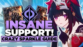 SHE'S INSANE! Sparkle Guide! Best Builds, Relics, Light Cones & Teams! Honkai Star Rail