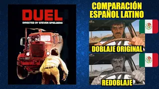 Duelo [1971] Comparación del Doblaje Latino Original y Redoblaje | Español Latino