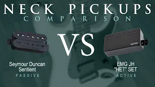 Seymour Duncan SENTIENT vs EMG JH "HET" SET - Neck Pickup Guitar Comparison / Demo