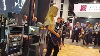 Midori of Love Bites  at NAMM