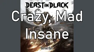 Beast in Black | Crazy, Mad, Insane | Lyrics