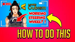 How to Rig a Steering Wheel for VTubers! (Live2D Tutorial)