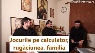 Jocurile pe calculator, rugăciunea, familia - p. Teologos