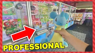 Crane Game Professional Show You How To Win Stuffed Toys !!!